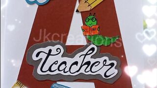 Teachers day card