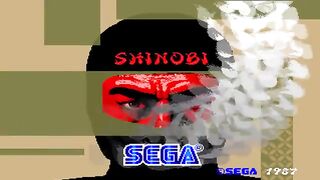 Full walkthrough of the arcade version of Shinobi by Sega