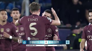 HIGHLIGHTS Slovan Bratislava vs Man City (0 4) Champions League