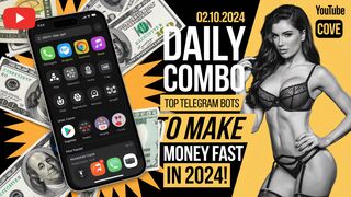 Daily Combo 02.10.2024 | Top Telegram Bots to Make Money FAST in 2024! |