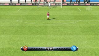 Disputa de pênaltis - Roma 4 x 5 Napoli - PES 2013