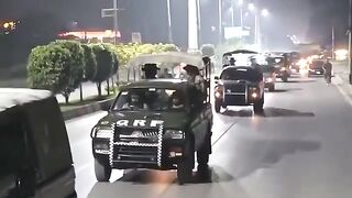 There are reports of Islamabad army taking over the security.