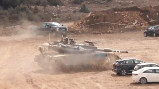 Israeli army deploys near Lebanon border _ AFP.