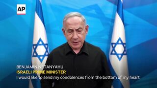 Netanyahu sends condolences to Israeli soldiers killed in Lebanon.