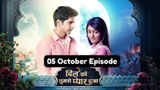 Dil Ko Tumse Pyaar Hua 5th October 2024 Episode | Dil Ko Tumse Pyaar Hua Today NEW PROMO