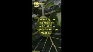 Unveiling the Wonders of Jackfruit_ The Tropical Giant You Must Try!