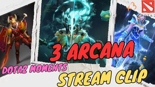 3 Arcana In A Row Candyworks Caravan Dota 2 | Dota2 Clip | Dota2 Wtf Moments | Live Stream Clip