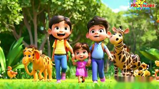 zoo song | animals song | nursery rhymes | kids song | rhymes | educational song for kids