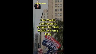 Elon Musk's Controversial Support for 'Dark MAGA' at Trump Rally