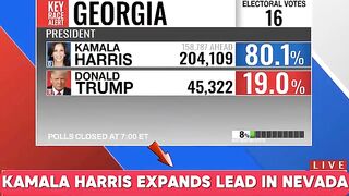 Kamala Harris vs. Donald Trump 2024 Election Night Prediction