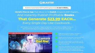 Blaster Review - Revolutionize Your Amazon's KDP Business