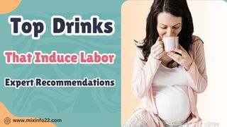 Facilitating childbirth with natural drinks #mix