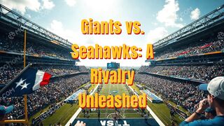 Giants vs. Seahawks A Rivalry Unleashed