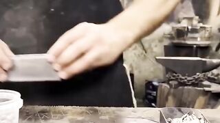 How To Make a Damascus Knife 2024