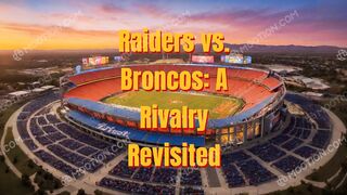 Raiders vs. Broncos A Rivalry Revisited.