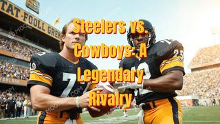 Steelers vs. Cowboys A Legendary Rivalry.