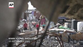 Gaza is in ruins after Israel's yearlong offensive. Rebuilding may take decades..