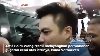 Viral Baim Wong Gugat cerai Paula Verhoeven