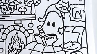 Spooky Halloween Coloring Pages: Fun and Frightful Designs for All Ages!