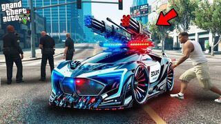 Police Most Expensive CAR Stolen By Franklin in GTA 5 ! | Hafiz Gamerz