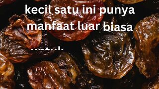 Raisin or Kismis in Indonesian language