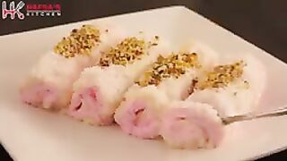 Turkish Rolls, _ 10 minute Dessert Recipe _ Quick and Easy Sultan Lokumu Roll Recipe ????????????