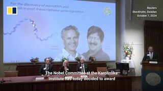 Nobel Medicine Prize for ‘groundbreaking’ microRNA discovery.