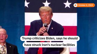 Trump at a rally talks up strike on Iranian nuclear facilities _ REUTERS.