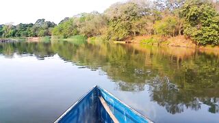 Rolê de canoa