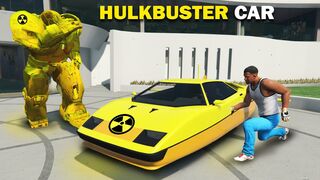 Yellow Hulkbuster's Most Expensive CAR Stolen By Franklin in GTA 5 ! | Hafiz Gamerz