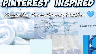 Pinterest Inspired Room Decor Ideas Blue Theme