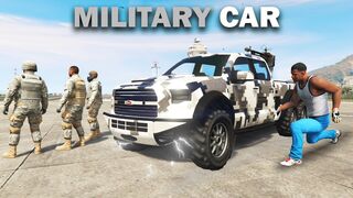 Franklin Stealing Military Car in GTA 5 ! | Hafiz Gamerz