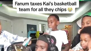 FANUM TAXES KAI BASKETBALL TEAM FOR THE ALL THEY CHIPS