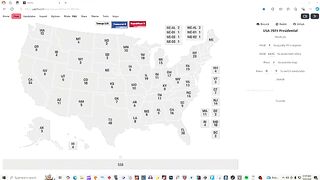 New presidential election map update 2024 Trump vs Harris | Trump Wins PA