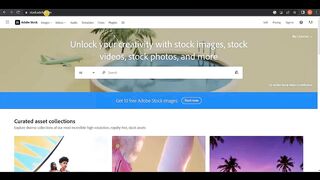 Create Your Account in Adobe Stock