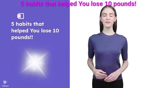 How to lose 10 pounds in 7 DAYS | 5 habits that helped You lose 10 pounds!????️‍♀️????????