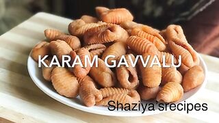 Karam Gavvalu Recipe