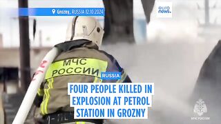 Explosion and Fire at Southern Russian Petrol Station Claims Four Lives