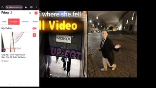 VIDEO ARINA GLAZUNOVA CCTV SECURITY CAMERA METRO