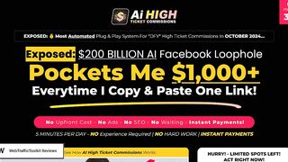 AI High Ticket Commissions: Unlock $1,000+ Daily with This AI-Powered Affiliate System