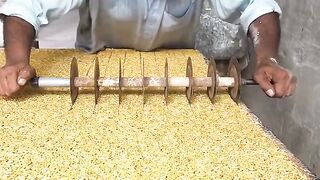 Puffed Rice Cake Manufacturing Process: Mass production