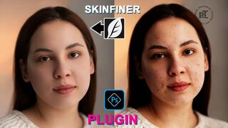 How to Install and Retouch Skin with SkinFiner Plugin in Photoshop