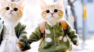 Kittens with beautiful day.#ai#viralvidei#viralshorts#pet