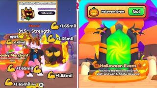 OMG! the Halloween EVENT in Arm Wrestling Simulator is INCREDIBLE