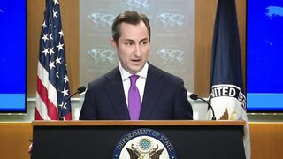 Blinken, Austin warn Israel of concern on aid to Gaza_ State Dept _ AFP.