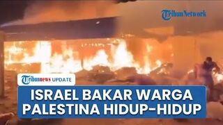 Israel Keji di Gaza Lakukan Pembantaian, Bakar Hidup-hidup Warga Palestina di RS Syuhada Al-Aqsa