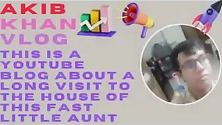 This is a YouTube blog about a long visit to the house of this fast little aunt