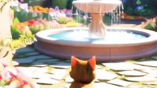 Fat cat finds lost treasure. #catlovers #catvideos #cat