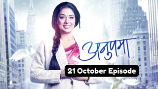 Anupama 21st October 2024 Episode | Anupama Today NEW PROMO