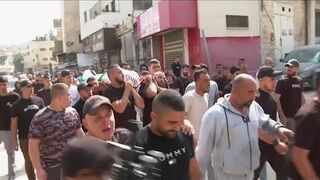 Funeral of 17-year-old Palestinian boy shot dead by Israeli forces in West Bank